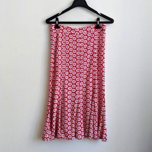 Tory Burch Floral Midi Skirt Sz S